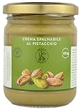 Veggy Duck - Crema de Pistacho (200g) | Con 45% Pistachos | Made in Italy | Sabor Dulce | Comida Artesanal Italiana Gourmet | Ideal para Desayunos y Postres