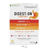 Acidez Estomacal y Reflujo Control con Aloe Vera Magnesio | 30 comprimidos | Digest-On Triple Acción: Alivia, Protege y Neutraliza la Acidez Estomacal | Activos 100% naturales con Magnesio | Drasanvi