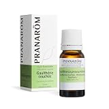 PRANAROM Aceite Esencial Gaulteria 10 ml – Alivio Muscular y Articular AEQT | 100% puro AEQT, rico en salicilato de metilo. Alivio muscular y articular natural para deportistas.