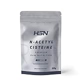 HSN NAC en Polvo 300mg | Sin Sabor 150g | 100% Pura N-Acetil L-Cisteína Sin Añadidos ni Aditivos | No Incluye Dosificador | No-GMO, Vegano, Sin Gluten