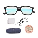 LenTLy Gafas para Daltónicos TR90, Elegantes Gafas para Daltónicos para la Corrección del Daltonismo, Montura Completa UV400, Mejora la Capacidad de Distinguir Los Colores,para Unisex