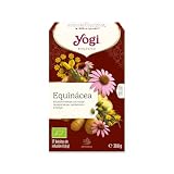 Yogi Tea Infusión de Hierbas Echinacea, 1 Pack de 17 bolsitas