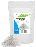 POLVO DE CARBONATO DE CALCIO - 100 Gr - utilizado en formulaciones de maquillaje mineral, y como abrasivo suave para productos para el cuidado bucal