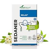 Sedaner con valeriana y pasiflora, Soria Natural | Lavanda - Espino blanco - Relajación - Descanso mental - Descanso nocturno - Equilibrio emocional
