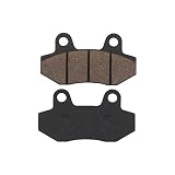 Xfight-Parts Juego de pastillas de freno (doble pistón), pinzas de freno sin cojinete de retracción 77,3 x 42,2 x 7 mm, 2 tiempos, 50 ccm, YY50QT-28 Kreidler Hiker 50 Elektro