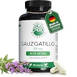 Green Naturals® Vitex Agnus Castus – Alta dosis 20 mg (extracto 5:1 = 100 mg por cápsula) – 100% vegano & sin aditivos – 180 cápsulas (6 meses)