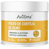 AniForte Polvo de Corteza de Olmo Rojo 100g. Producto Natural para Perros y Gatos. Ayuda al Equilibrio de la Flora Intestinal. Bienestar para el Sistema Gastrointestinal con Gran Aporte de Vitaminas