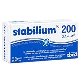 Laboratorios Abad Stabilium 200 – 30 Cápsulas de 350 mg – Garum Armoricum con Vitamina B6 – Función Psicológica y Sistema Nervioso
