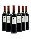 BODEGAS ARAGONESAS - FAGUS | Vino tinto Denominación de Origen Campo de Borja | 100% Garnacha | Caja de 6 Botellas - 0,75L por botella