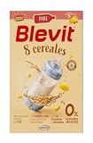 Blevit Bibe 8 Cereales | 500g | Papilla para Bebé desde los 5 Meses con 95% de Cereales - 14 Vitaminas y Minerales