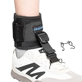 joingood Soporte de pie para pie AFO para caminar, gancho de aleación de zinc actualizado con clip para zapatos, soporte ajustable para pie izquierdo o derecho, S/M