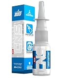 BIG - REAL CNS Cafeina Líquida – 50mg de Cafeína Anhidra en Spray Sublingual – Suplemento Pre Workout Rápida Absorción – Estimulante Pre Entreno Cafeína – 90 Dosis Vegano