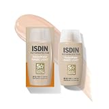 ISDIN Fotoprotector Facial Con Color Fusion Water MAGIC Light SPF50-50ml | Protector Solar Ultraligero, Crema Solar Que Unifica El Tono Y Protege Con Tecnología Full Spectrum, Disponible En 3 Tonos