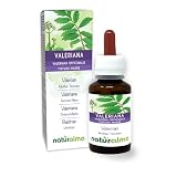 Valeriana (Valeriana officinalis) raíces Tintura Madre sin alcohol Naturalma - Extracto líquido gotas 60 ml - Complemento alimenticio - Vegano