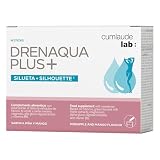 Cumlaude Lab - Drenaqua Plus+, Complemento Drenante, 14 Sticks | Té Verde, Hibisco, Cardo Mariano, Magnesio, Vitaminas, Retención de Líquidos, Sabor Piña Mango, Drenante, Bienestar Femenino