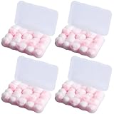 KAFZEL 80 Piezas Tapones para los Oídos de Cera, Reducción de Ruido Tapones para los Oídos de Cera moldeables, Aislantes, Cómodos y Reutilizables Especiales para Natación, Agua o Ruidos Fuertes, a