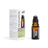 PRANAROM Aromaboost Relax Roll-on BIO 5 ml – Antiestrés con Lavanda | Roll-on olfativo con lavanda verdadera bio. Alivio inmediato de los síntomas del estrés.