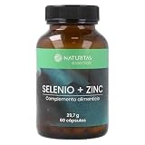 Selenio y Zinc | 60 Cápsulas | Naturitas Essentials | Cabello y Uñas