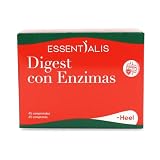 Essentialis Digest con Enzimas, 45 comprimidos veganos | Hinojo, Jengibre, 5 Enzimas Digestivas, Carbonatos de Calcio y Sodio, Para Gases, Hinchazón y Digestiones Pesadas