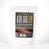 KOLOREKO Tinte natural CASTAÑO LUMINOSO de aplicación única – Coloración 100% vegetal y ecológica