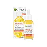 Garnier Vitamina C Sérum AntiManchas Pieles Sensible, Nº1 del mundo, 30 ml | 4% Niacinamida, Vitamina C, Ácido Salicílico y Melasyl, Reduce el 70% de Manchas Oscuras, Unifica el Tono e Ilumina en 3 Días
