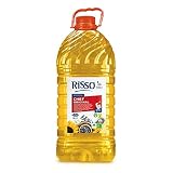 Risso - Aceite para Cocinar Risso Chef Original - Resiste el Calor y Deja Menos Olores - Bote de 5 L - Perfecto para Frituras - Aceite 100% Vegetal y Vegano - Antiespumante