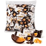 LAPASION - Gajos de naranja confitada con chocolate bolsa 1Kg (leticias).