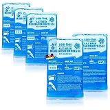 com-four® 5x Compresa Multiuso Pequeña, Compresas Frías y Calientes Reutilizables, 15,5x 8,5 cm - Apto para Microondas - Made in Germany