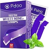 Tiras Blanqueadoras Dientes Moradas - 32 Tiras | Kit Blanqueador Dental Profesional con Tecnología Púrpura Correctora de Color | Blanqueamiento Dental Seguro para el Esmalte y Resultados Rápidos