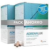 Sensilab AdrenaLux con Ashwagandha. Cortisol, Antiestres. 120 Cápsulas | Ashwagandha KSM-66, magnesio, vitamina B6 y rhodiola para cortisol, antiestres, bienestar y concentración. Para 60 días