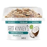 Abbot Kinney's - Postre Vegetal de Coco con Granola Bio - Tarrina de 145 gr
