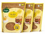 Pack 3x Pan de Molde Sin Gluten ZealiaBio 360 g | 3 Paquetes de 360 g (Total 1,08 kg) | Pan Ecológico Sin Gluten | Ideal para Tostadas y Bocadillos