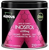 Myo Inositol + D-Chiro Inositol 4050 mg - 210 Cápsulas- Menopausia - Vegano