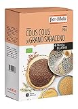 Fior di Loto Cuscús trigo sarraceno - Cuscús sin gluten - Natural y orgánico - 500 g