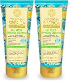 GEL RIZOS DEFINIDOS OBLEPIKHA PARA CABELLOS ONDULADOS Y RIZADOS, 200 ml Claro (Paquete de 2)