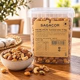 Sagacor Cóctel Atlas Mezcla de Frutos Secos Tostados 1 kg