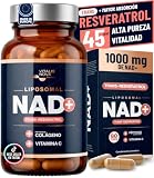 NAD+ Trans Resveratrol Puro Liposomal 1000 mg Activos Nicotinamide Riboside