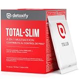 Detoxify Total-Slim | Quemagrasas Potente para Adelgazar | Potente Saciante en Sobres | Garcinia Cambogia Cromo Cola de Caballo Hibisco | Adelgazar Rápido y Efectivo Mujer | 15 Días