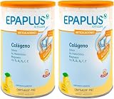 EPAPLUS Arthicare, Colágeno Hidrolizado con Silicio y Ácido Hialurónico, Disolución Instant Sabor Limón, Tratamiento Duplo 30 Días x 2