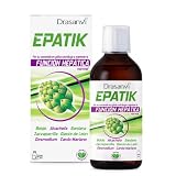 DRASANVI Epatik con Colina, Desmodium, Cardo Mariano y Otros Extractos| Para la Función Hepática | Desintoxicación y Depuración del Organismo | Contiene Vitamina B6 | 250 ml = 8 Días| Sabor Limón