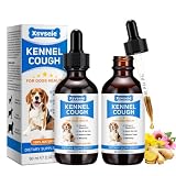 Jarabe Natural para la Tos en Perros 120ml - Alivia Tos Seca y Húmeda, Tratamiento Efectivo contra la Tos de Las Perreras | Calmante Respiratorio y para la Garganta, Remedio 100% Natural (2Pcs)