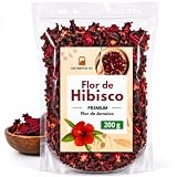 Flor de Jamaica 200Gr Te de Hibisco para adelgazar | Flor de Hibisco Infusiones Detox - Hibiscus
