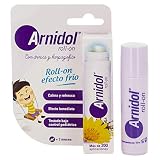 Arnidol - Roll On, Efecto Frío con Árnica y Harpagofito, 15 ml | Árnica, Harpagofito, Efecto Frío, Calma, Refresca, Reconforta la Piel, Ingredientes Naturales, desde 3 Meses, 15 ml