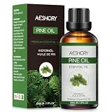 AESHORY Aceite Esencial de Pino 50ML, Natural Aceite de Aromaterapia de Pino, Aceites de Fragancia Premium para Humidificador Difusor, Masaje, Baño, Cuidado la Piel, Relajación y Calma