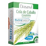 Cola de Caballo Drasanvi Nutrabasics Retencion de Liquidos 30 Capsulas | Formato en Capsulas Comodo para Llevar de Viaje, Ideal en Epocas de Calor o para Personas con Retencion de Liquidos Ocasional