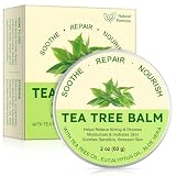 Bálsamo de aceite de árbol de té para piel y pies, 60 g, fórmula natural para calmar y cuidar, alivia el picor, la sequedad y las picaduras de insectos