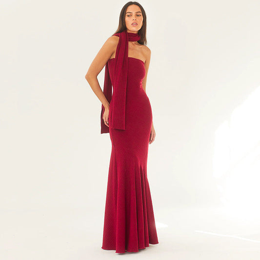 Tiara | Vestido Largo Corte Sirena