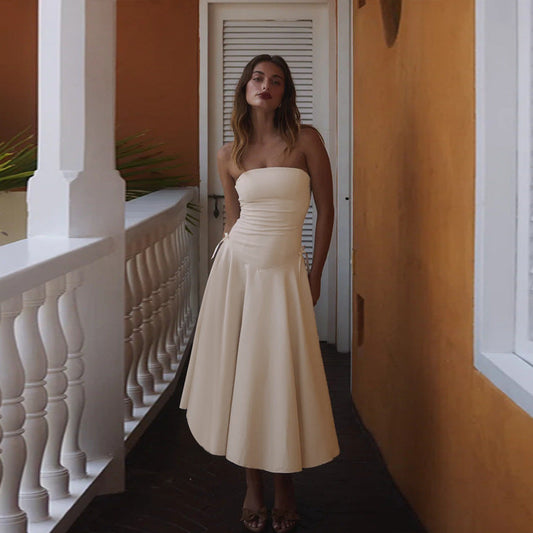 Rita | Vestido Midi sin Mangas