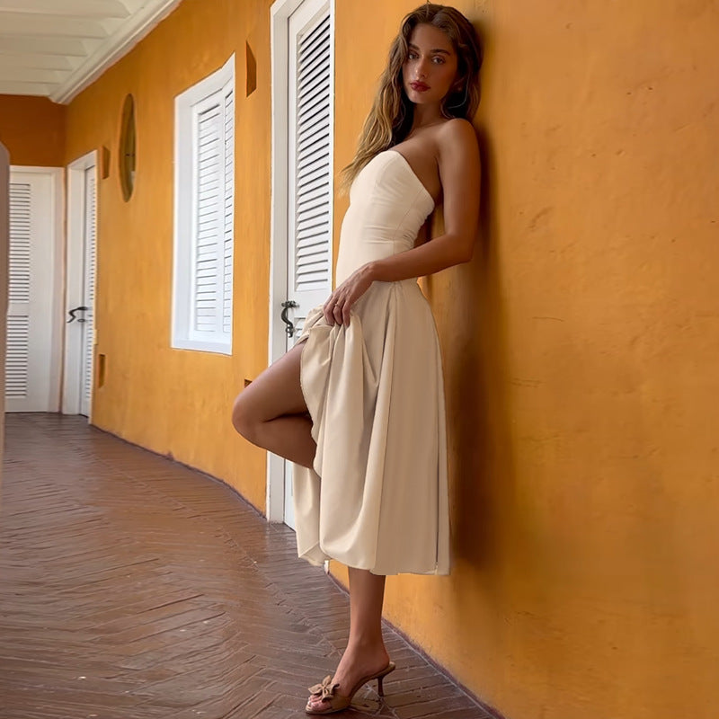 Rita | Vestido Midi sin Mangas