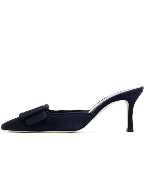 Yaretzi | Elegantes Zapatos de Punta con Hebilla